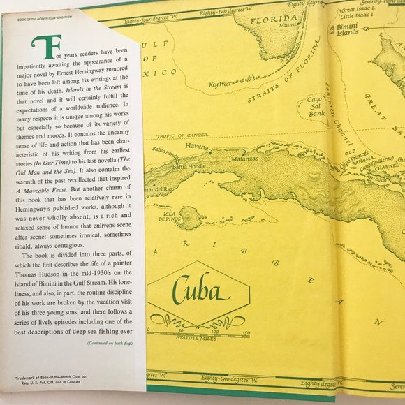 Islands In The Stream - A Novel by Ernest Hemingway - First Edition - Picture 3 of 5